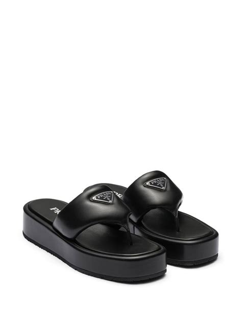 Designer Prada Nappa Leather Sandals for Women 